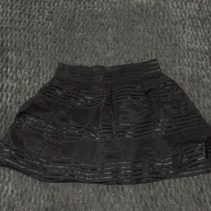 torrid Black Layered A-Line Skirt